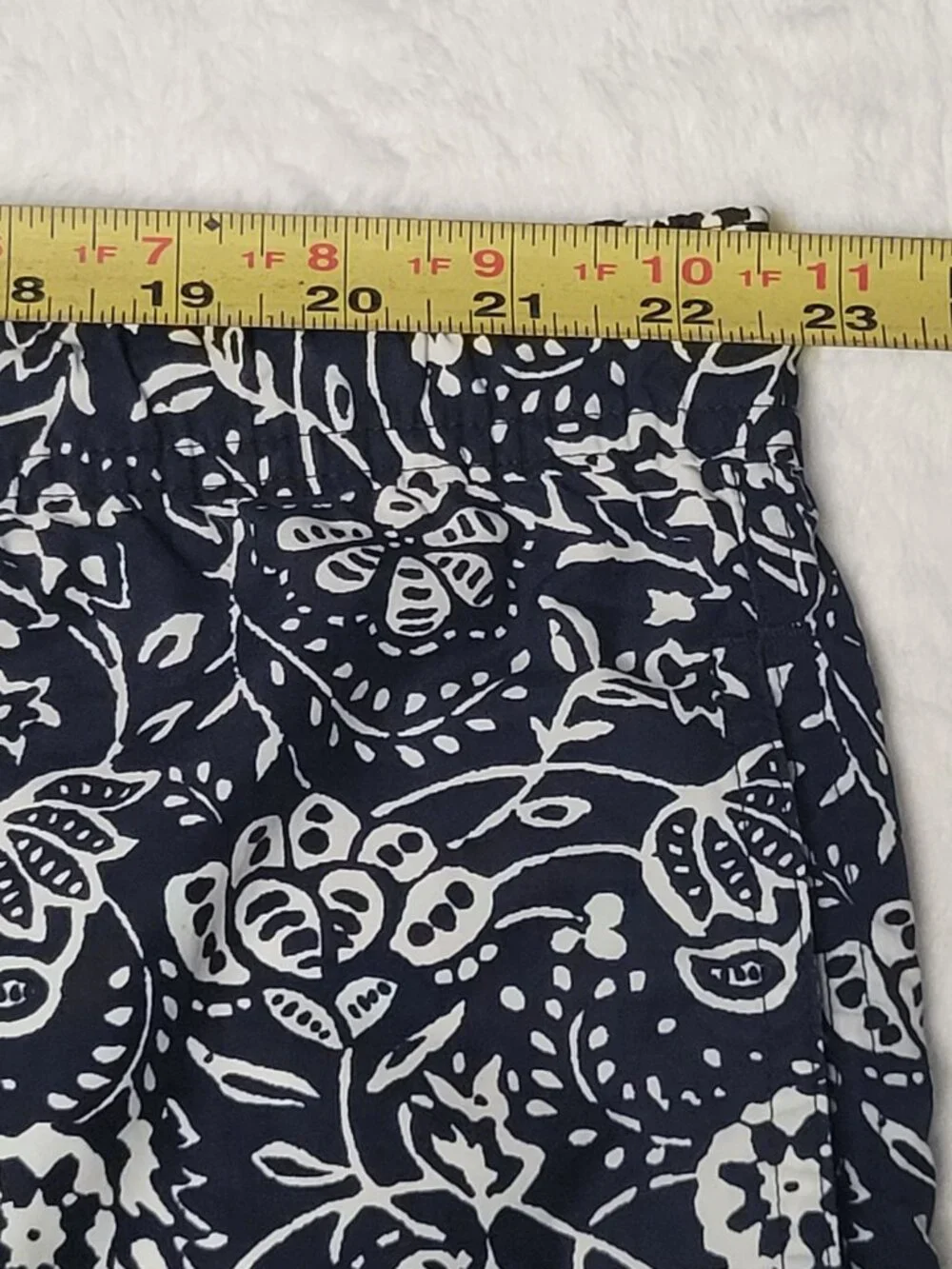 Brooks Brothers XL Swim Trunks Blue Floral Lined Beach Shorts Mens